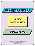 Cover - Expert Answers to your Sweet 16 Party Questions