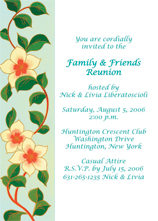 Family Reunion Invitation