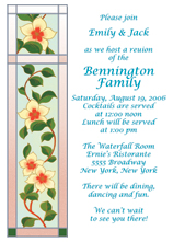 Family Reunion Invitation