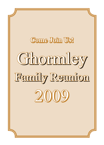 Family Reunion Invitation