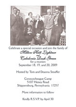 Family Reunion Invitation