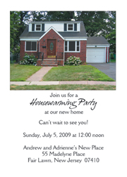 Housewarming Party Invitation