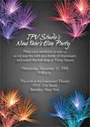 New Years Party Invitation