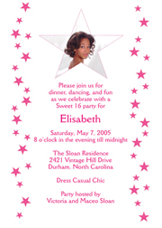 Pink Invitation