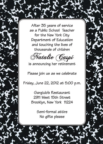 Unique 66 Invitation Card Quotes For Teachers