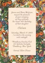 Spring Theme Invitation