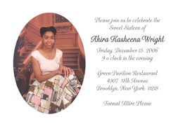 Sweet Fifteen Invitation