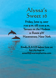 Sweet Fifteen Invitation