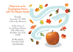 Thanksgiving Party Invitation