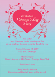 Valentines Day Party Invitation