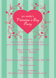 Valentines Day Party Invitation