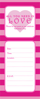 Valentines Party Invitation Download