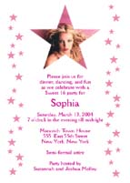 Sweet Sixteen Invitation