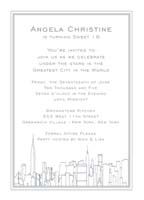 Brooklyn Theme Invitations