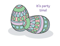 Easter Party Invitations