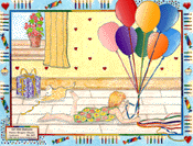 Girl with Balloons