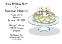 Birthday Party Invitation