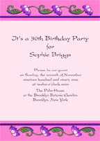 Birthday Party Invitation