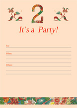 Birthday Party Invitation for Kids