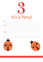 Birthday Party Invitation for Kids