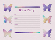 Birthday Party Invitation for Kids