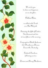 Commitment Ceremony  Gay & Lesbian Wedding Invitation