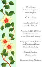 Jewish Wedding Invitation