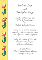 Wedding Invitations - Ornamental
