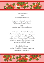 Wedding Invitations - Ornamental